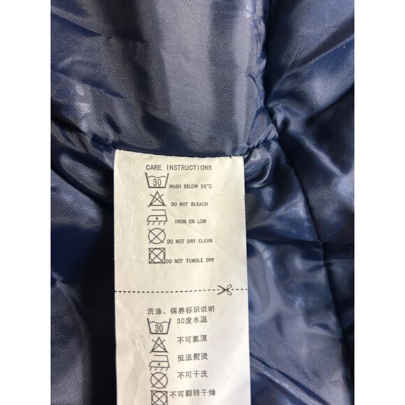 PhiBee Kids Outdoor Jacket Warm Winter Coat Size 11/12 Green Blue White - Picture 16 of 16